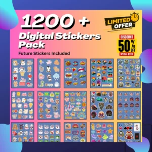 Toplu Sticker Paketi +12000 (Dijital)